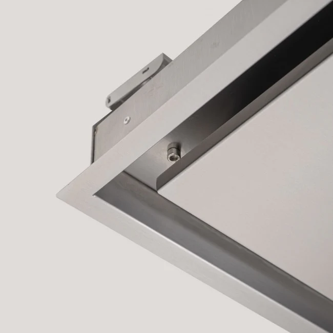 LUXAIR 60cm x 60cm Premium Ceiling Cooker Hood with 4 x LED Spotlights in Stainless Steel BRUSHLESS MOTOR || LA-60-ANZI-BR-SS - Image 6