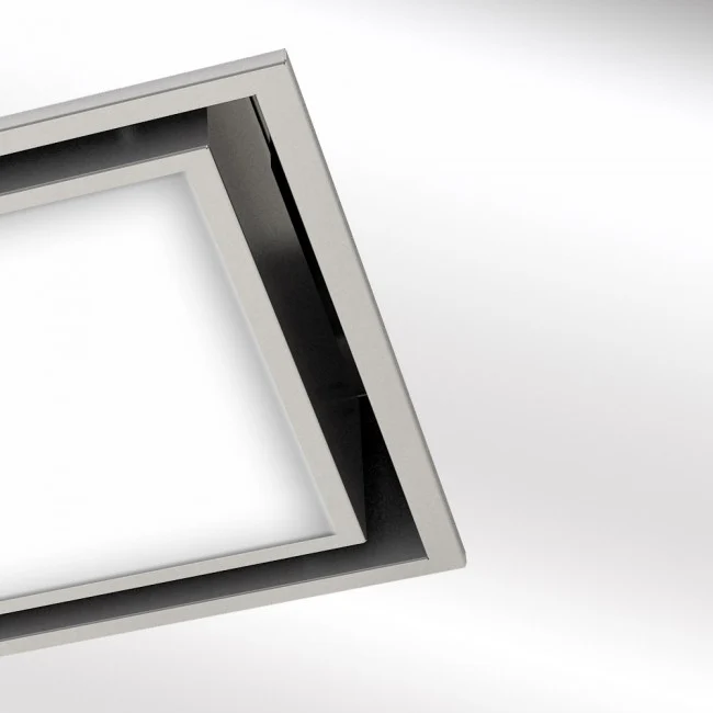 LUXAIR 60cm x 60cm Premium Ceiling Cooker Hood with Dimmable Fully Illuminated Centre Panel BRUSHLESS MOTOR || LA-60-TOLVI-BR-SS - Image 3