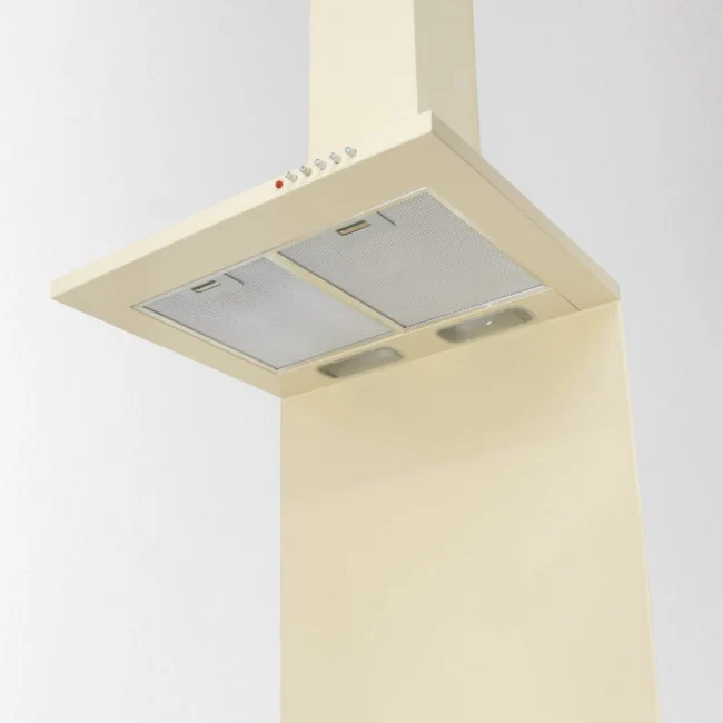 LUXAIR 70cm Premium Chimney Cooker Hood in Gloss Ivory/Cream || LA-70-STD-IV - Image 8