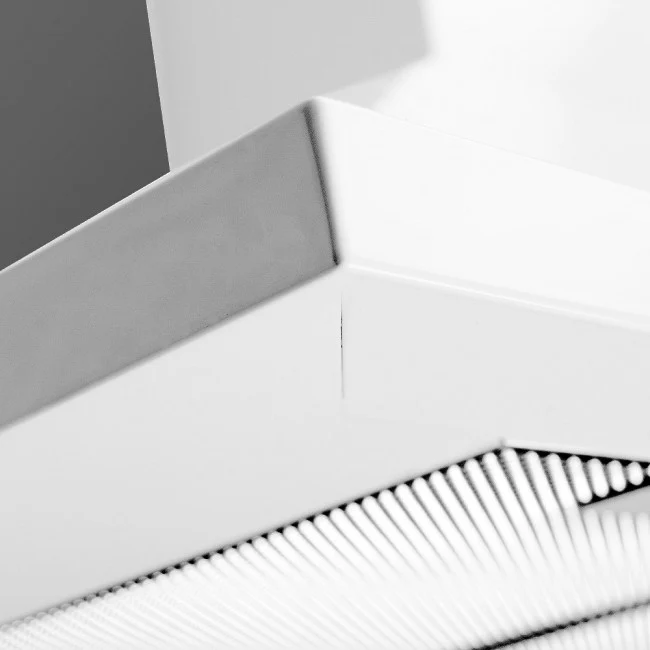LUXAIR 70cm Premium Chimney Cooker Hood in Gloss White || LA-70-STD-WHT - Image 4