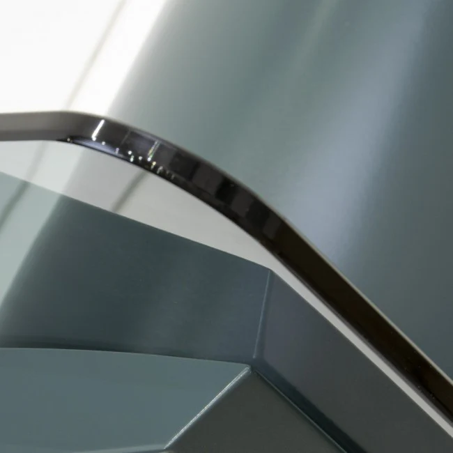 LUXAIR 70cm Premium Curved Glass Cooker Hood in Anthracite Grey || LA-70-CVD-ANTHRACITE - Image 5