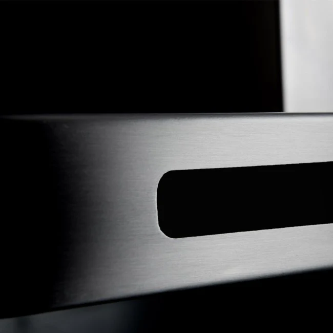 LUXAIR 70cm Premium Slimline Cooker Hood with Black Glass Door, Touch Controls in Stainless Steel || LA-70-LINEA-SS - Image 6