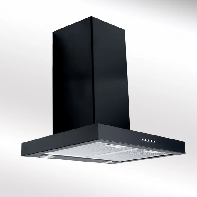 LUXAIR 70cm Slimline Flat Cooker Hood in Matt Black || LA-70-FLT-BLK - Image 2
