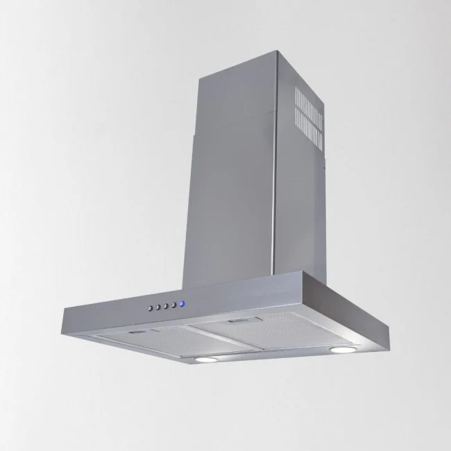 LUXAIR 70cm Slimline Flat Cooker Hood in Stainless Steel || LA-70-FLT-SS