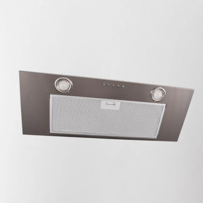 LUXAIR 74cm Canopy Hood in Stainless Steel with 2 x LED Spot Lights and Push Button Controls || LA-74-CAN-SS-PLUS - Image 5