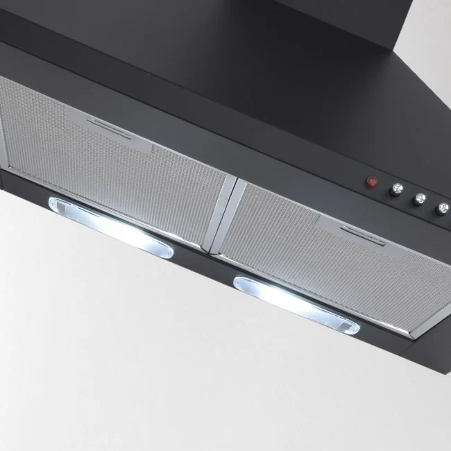 LUXAIR 80cm Premium Chimney Cooker Hood in Matt Black || LA-80-STD-BLK - Image 8