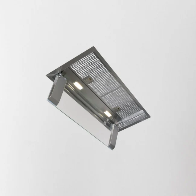LUXAIR 85cm Premium Flush Fitting Glass Visor Canopy Hood with Touch Controls || LA-85-CAN-TORNIA-SS - Image 5