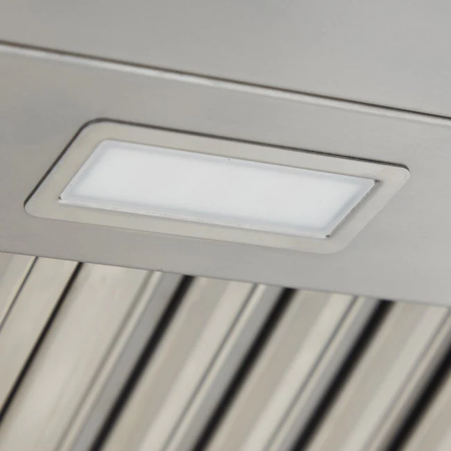 LUXAIR 85cm Premium Flush Fitting Glass Visor Canopy Hood with Touch Controls || LA-85-CAN-TORNIA-SS - Image 8