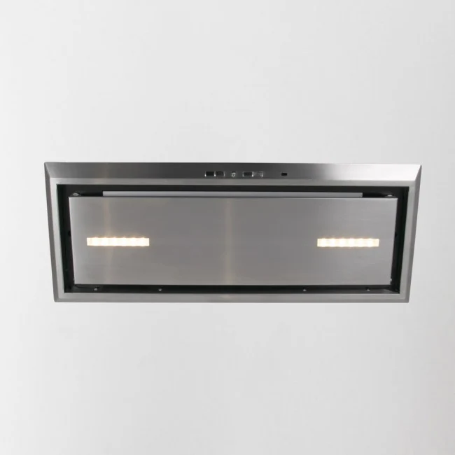 LUXAIR 86cm Premium Canopy Hood in Stainless Steel, 2 x LED Strip Lights, Soft Touch Controls || LA-86-CAN-LUX-SS-PLUS - Image 4