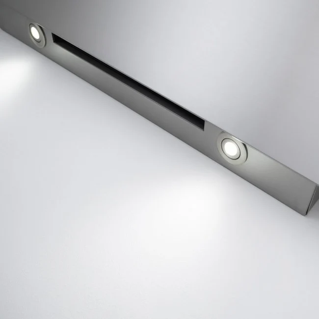 LUXAIR 90cm Angled Cooker Hood with Brushless Motor & Colour Changing LED's in Stainless Steel || LA-90-ASCENTI-SS - Image 6