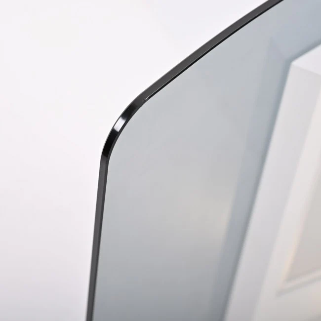 Luxair 90cm Curved Glass Island Cooker Hood - White with Smoked Black Glass || LA-90-CVD-ISL-WHT - Image 5