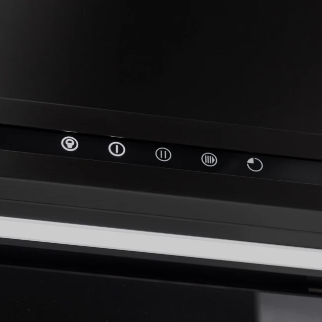 Luxair 90cm Linea Island Cooker Hood - LED - Black || LA-90-LINEA-ISL-BLK - Image 6
