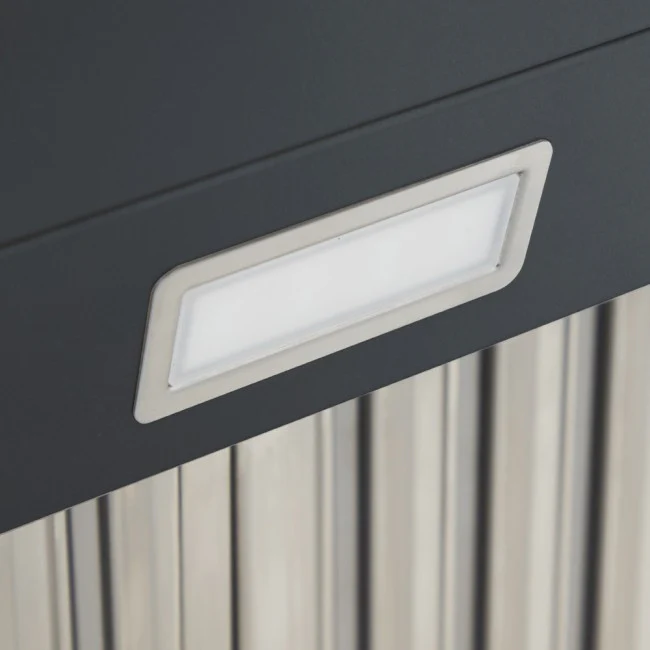 LUXAIR 90cm Luxury Semi Professional Premium Flat Cooker Hood in Anthracite Optional Remote available || LA-90-LUSSO-FLT-ANTHRACITE - Image 6