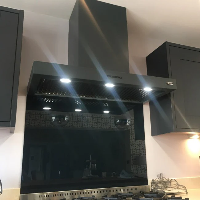 LUXAIR 90cm Luxury Semi Professional Premium Flat Cooker Hood in Anthracite Optional Remote available || LA-90-LUSSO-FLT-ANTHRACITE - Image 8