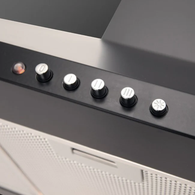 LUXAIR 90cm Premium Chimney Cooker Hood in Matt Black || LA-90-STD-BLK - Image 2