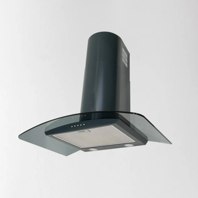 LUXAIR 90cm Premium Curved Glass Cooker Hood in Anthracite Grey || LA-90-CVD-ANTHRACITE - Image 2