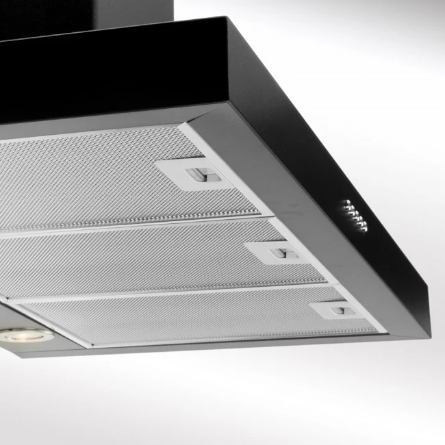 LUXAIR 90cm Slimline Flat Cooker Hood in Matt Black || LA-90-FLT-BLK - Image 6