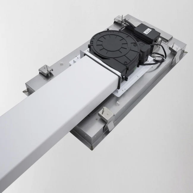 LUXAIR 90cm x 50cm Premium Ceiling Cooker Hood with 6 x LED Spotlights in Stainless Steel BRUSHLESS MOTOR || LA-90-ANZI-BR-SS - Image 12