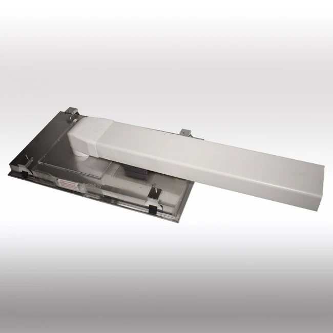 LUXAIR 90cm x 50cm Premium Ceiling Cooker Hood with Illuminated Centre Panel and Pitched Roof External Motor || LA-90-TOLVI-EXT-SS - Image 6