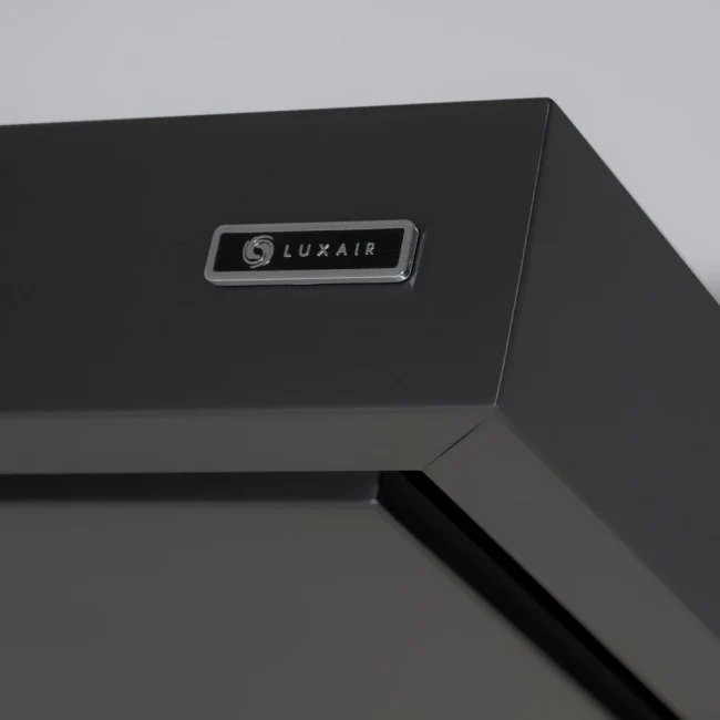 Luxair Arezzo 120cm Professional Cooker Hoods Range Left Hand Chimney || LA-120-AREZZO-BLK - Image 4