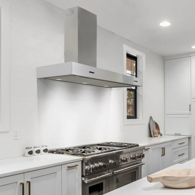 Luxair Arezzo 150cm Professional Range Cooker Hood Left Hand Chimney || LA-150-AREZZO-SS