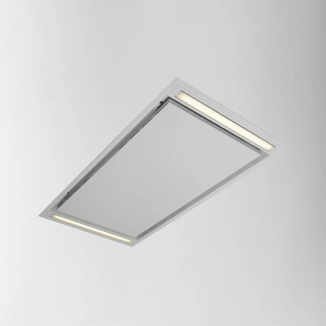 LUXAIR Mille - 100cm x 50cm - Brushless Motor Ceiling Hood in White || LA-100-MILLE-SM-WHT - Image 2