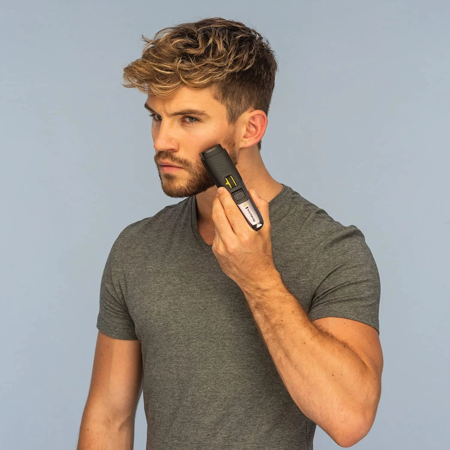 REMINGTON B5 Series Beard Trimmer - Black/Dark Chrome || MB5000 - Image 10