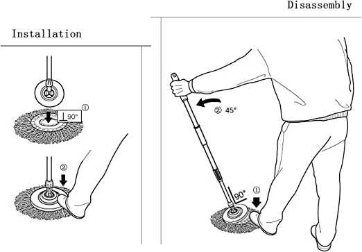 Rene DADA SPIN MOP Micro Fibre Head Replacement | MFHEAD - Image 5