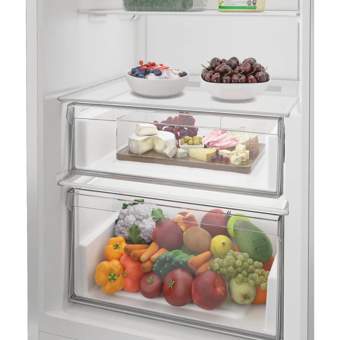 Indesit 187 x 60cm, Frost Free Freestanding Fridge 365Lt - White | MLINF1442W4UK - Image 2