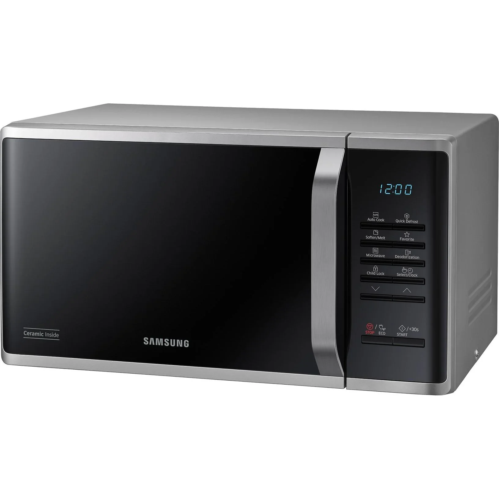 Samsung Solo Microwave Capacity 23L - Silver | MS23K3523AS/EU - Image 7