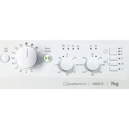 *OPEN BOX* INDESIT MyTime 7KG Washing Machine - White | MTWC71485WUK - Image 4
