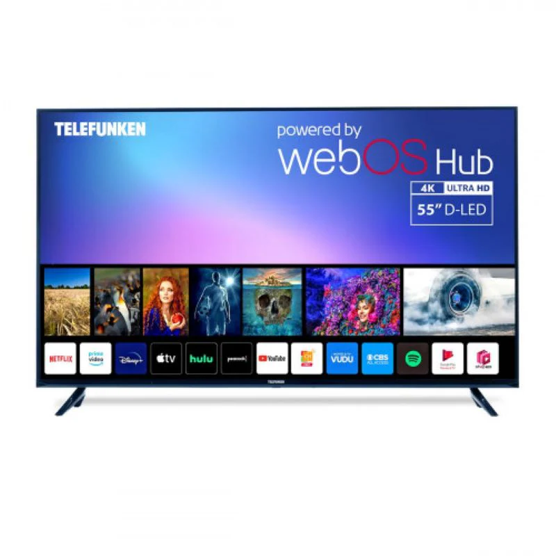 *OPEN BOX* TELEFUNKEN 55″ DLED UHD WEBOS Smart TV | N18G-TF-TS5520
