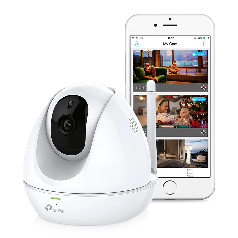 TP-Link HD Pan/Tilt Wi-Fi Camera WITH NIGHT VISION || NC450 - Image 3