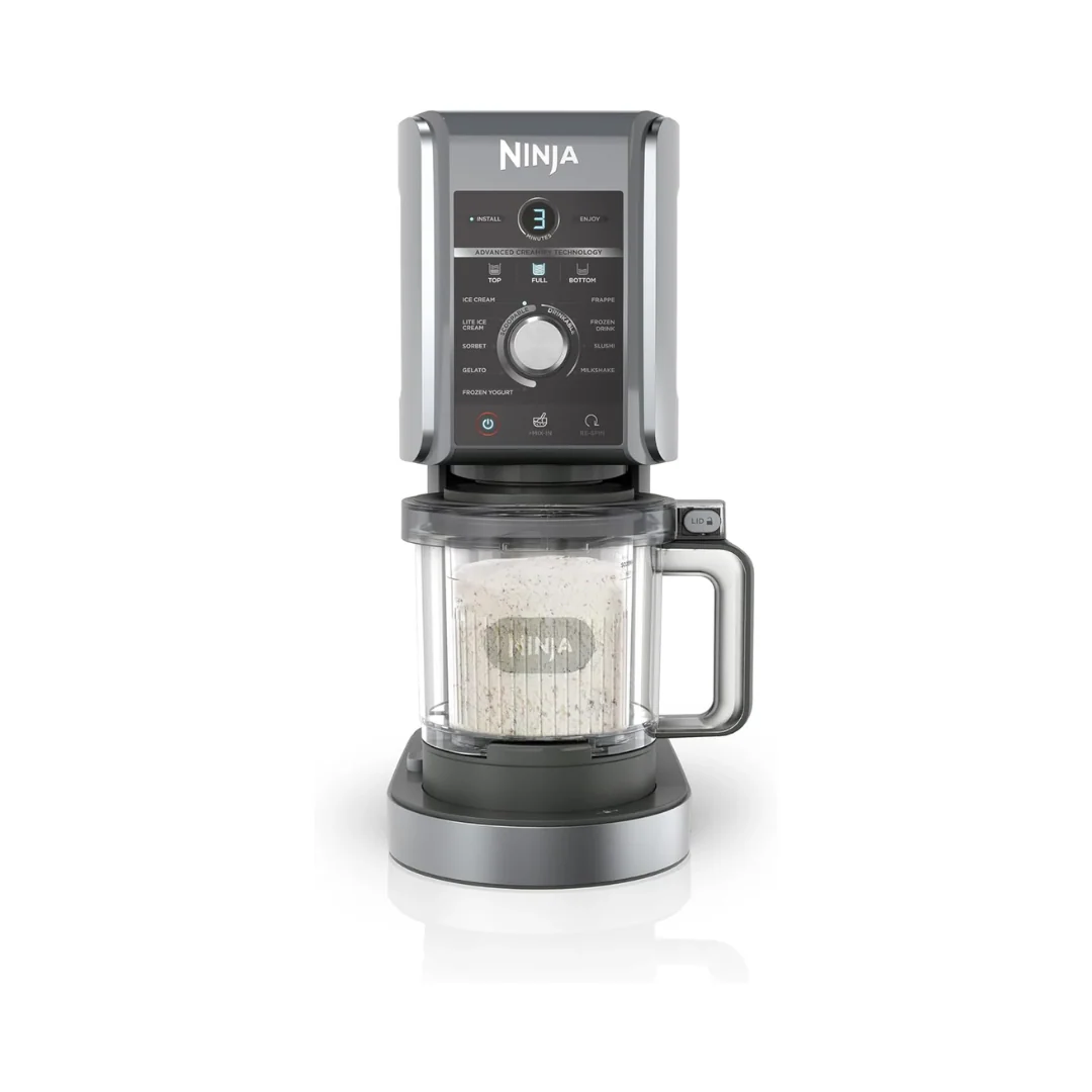 Ninja CREAMi Deluxe 10-in-1 Ice Cream and Frozen Drink Maker | NC501UK