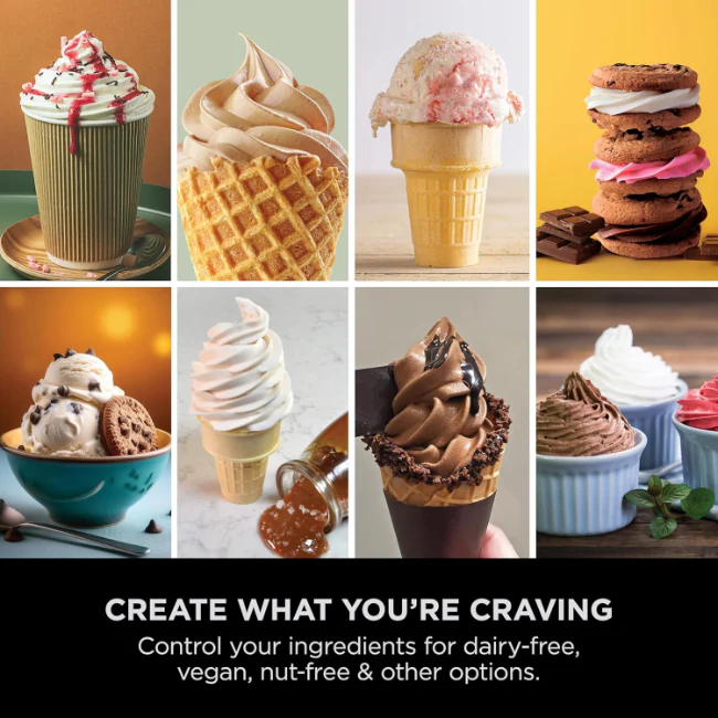 Ninja Swirl by CREAMi Soft Serve & Ice Cream Maker | NC701UK - Image 3