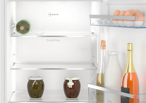 Neff N 50, built-in fridge, 88 x 56 cm, flat hinge | BSH KI1212FE0 - Image 3