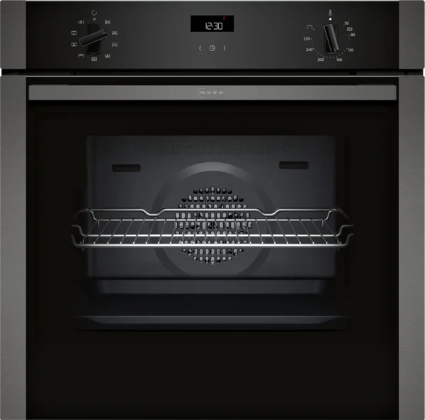 Neff N 50, Built-in oven, 60 x 60 cm - Graphite-Grey | BSH B1ACE4AG3B