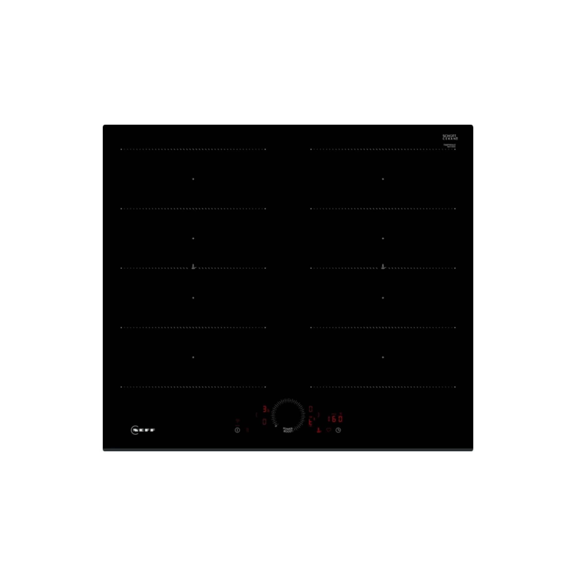 Neff N 70, Induction hob, 60 cm - Black | BSH T66FHX4L0