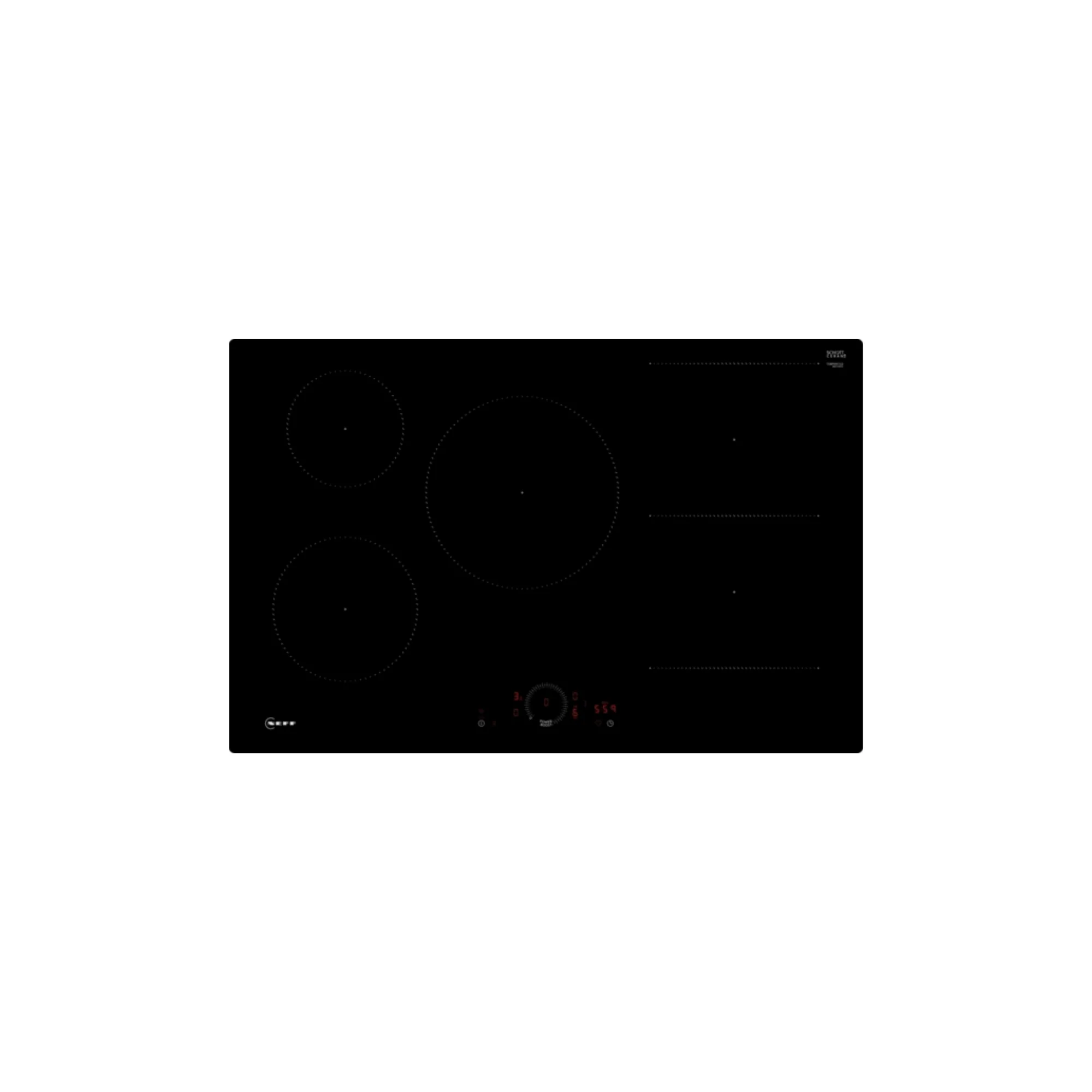 Neff N 70, Induction hob, 80 cm - Black | BSH T58PHW1L0