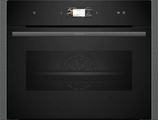 Neff N 90, Combi-Steam Oven, 60 X 45 Cm, Graphite-Grey | BSH C24FS31G0B