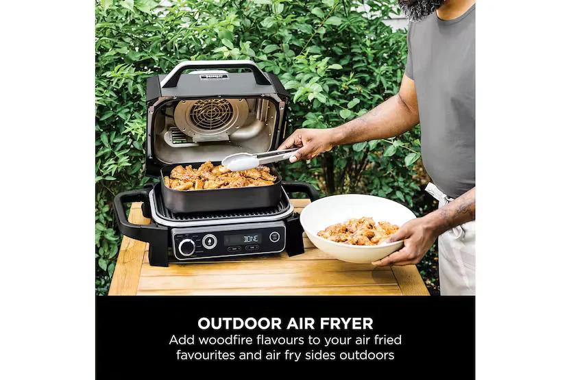 NINJA Woodfire Electric BBQ Grill & Smoker | OG701UK - Image 5