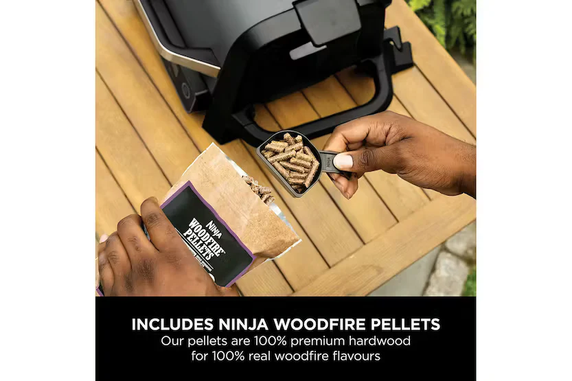 NINJA Woodfire Electric BBQ Grill & Smoker | OG701UK - Image 6