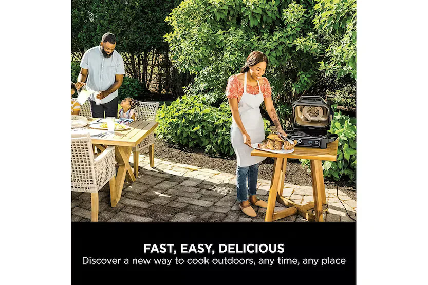 NINJA Woodfire Electric BBQ Grill & Smoker | OG701UK - Image 7