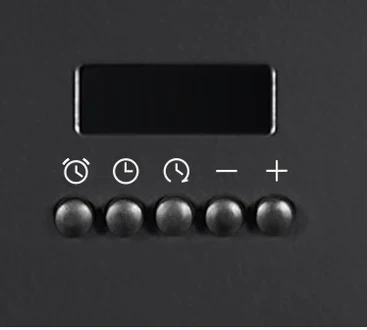 *OPEN BOX* Powerpoint 60cm Double Oven Ceramic Top - Black | P06C2MDBL - Image 3
