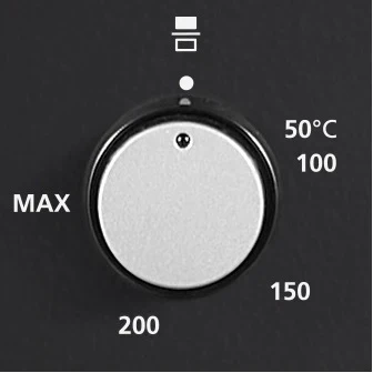 *OPEN BOX* Powerpoint 60cm Double Oven Ceramic Top - Black | P06C2MDBL - Image 4