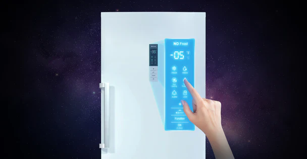 *OPEN BOX* POWERPOINT Hybrid 380L Freezer (or Fridge) - Inox - 185x71cm |  P1271185MFZIN - Image 7