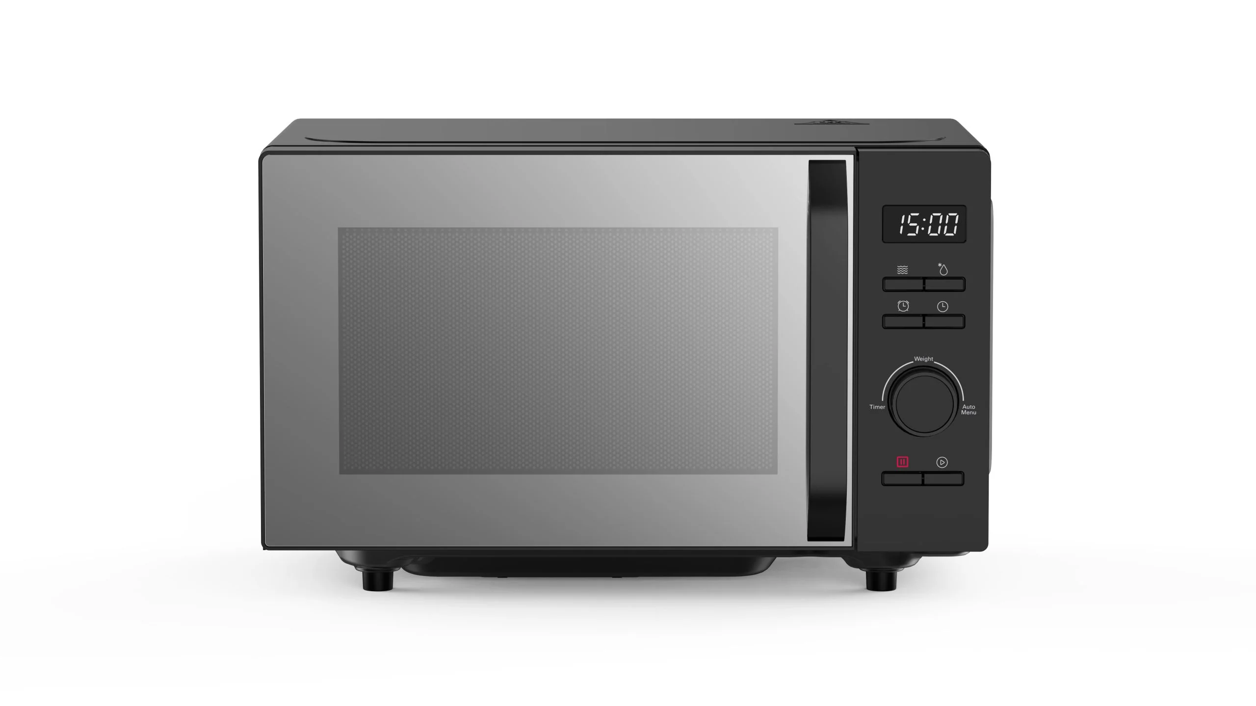 Powerpoint Flatbed Microwave 20L - Black | P22720FMFBL