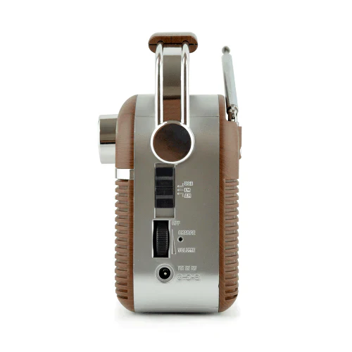 LLOYTRON AM/FM BT MP3 Vintage Radio - Wood Effect | PP6403 - Image 3