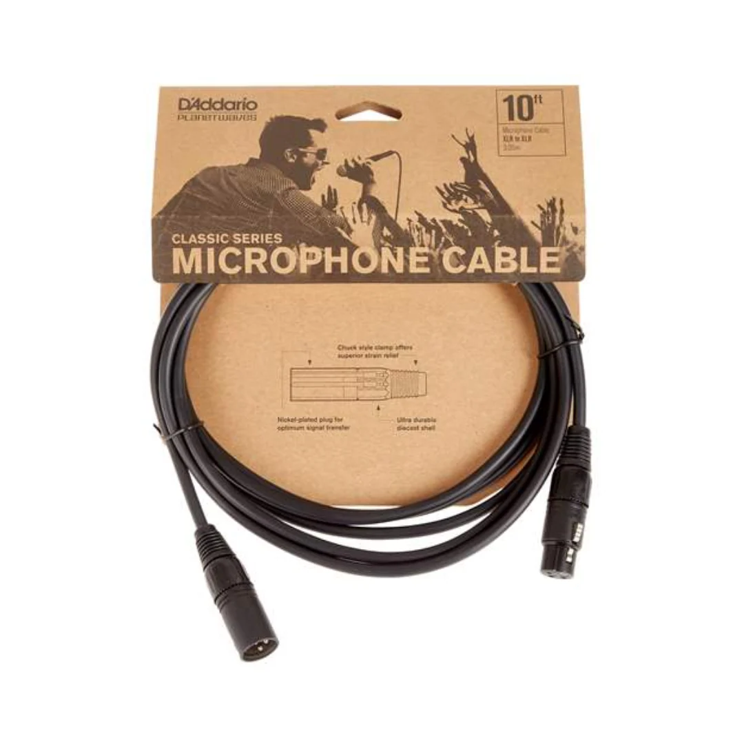 Planetwaves 10ft Microphone Lead | PW-CMIC-10
