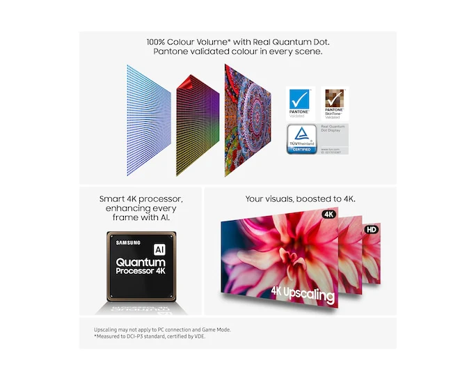 Samsung 65" QLED 4K Vision AI Smart TV | QE65Q7F5AUXXU - Image 3
